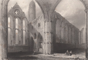 Interior of Cashel Abbey